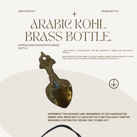 Arabic kohl eye liner A'ALB sty - Picture 2 of 5